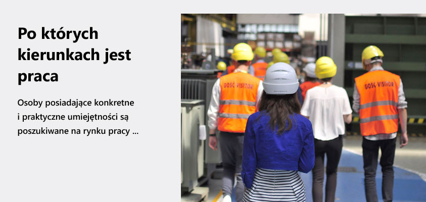 Po których kierunkach jest praca