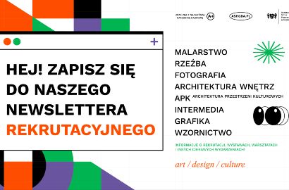 Newsletter rekrutacyjny – ASP w Gdańsku