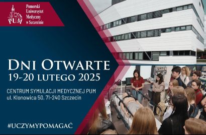 Pomorski Uniwersytet Medyczny w Szczecinie zaprasza na Dni Otwarte!