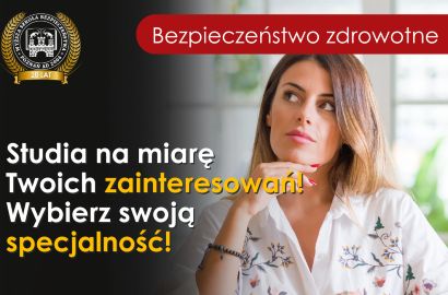 Bezpieczeństwo Zdrowotne w Wyższej Szkole Bezpieczeństwa – do wyboru 10 specjalności