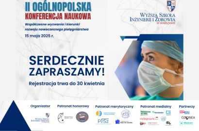 II Ogólnopolska Konferencja Naukowa: Współczesne wyzwania i kierunki rozwoju nowoczesnego pielęgniarstwa