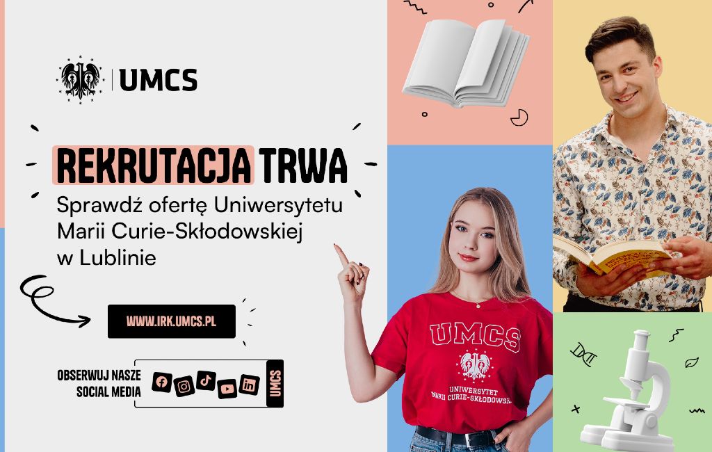 Studia Lublin - Uniwersytet Marii Curie-Skłodowskiej w Lublinie