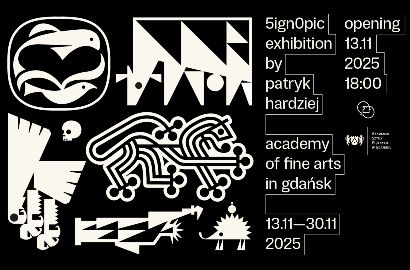 Autorski projekt Patryka Hardzieja - wystawa w ASP w Gdańsku