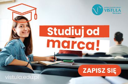 Rozpocznij studia w marcu na Vistuli - rekrutacja na semestr letni 2025/2026