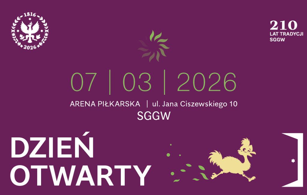 Studia Warszawa - Szkoła Główna Gospodarstwa Wiejskiego w Warszawie