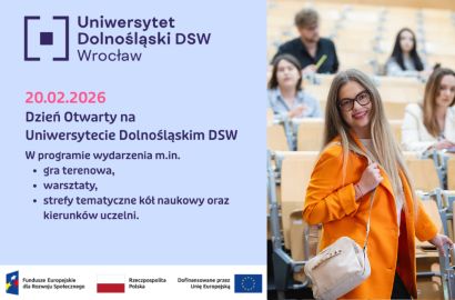 Dzień otwarty z Uniwersytetem Dolnośląskim DSW we Wrocławiu
