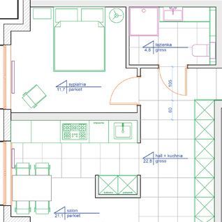 Architektura wnętrz studia